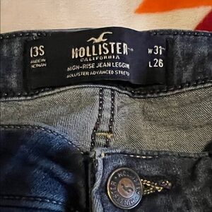 Hollister Men's Skinny Jeans - Deep Blue